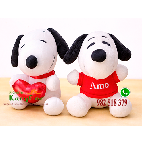 Snoopy Peluchito<BR>Polito TE AMO<BR>PELUCHE 005